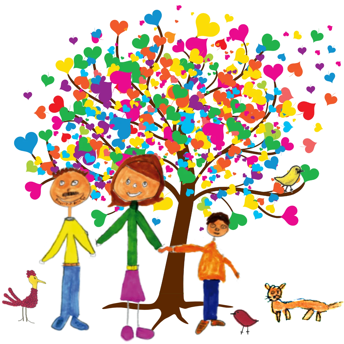 arbre coeurs personnages 11
