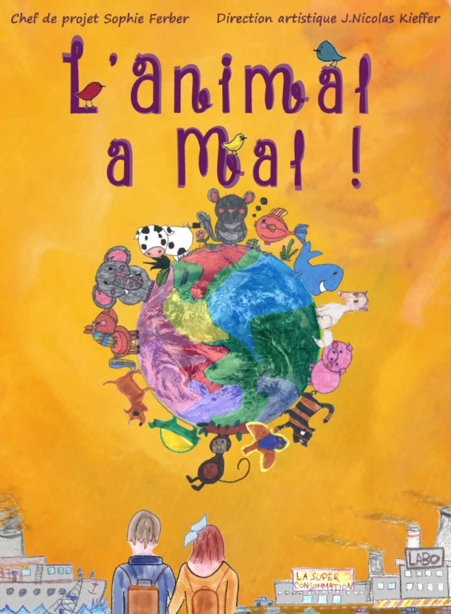 couverture boitier cd animal a mal 01