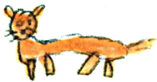 dessin chat roux 01